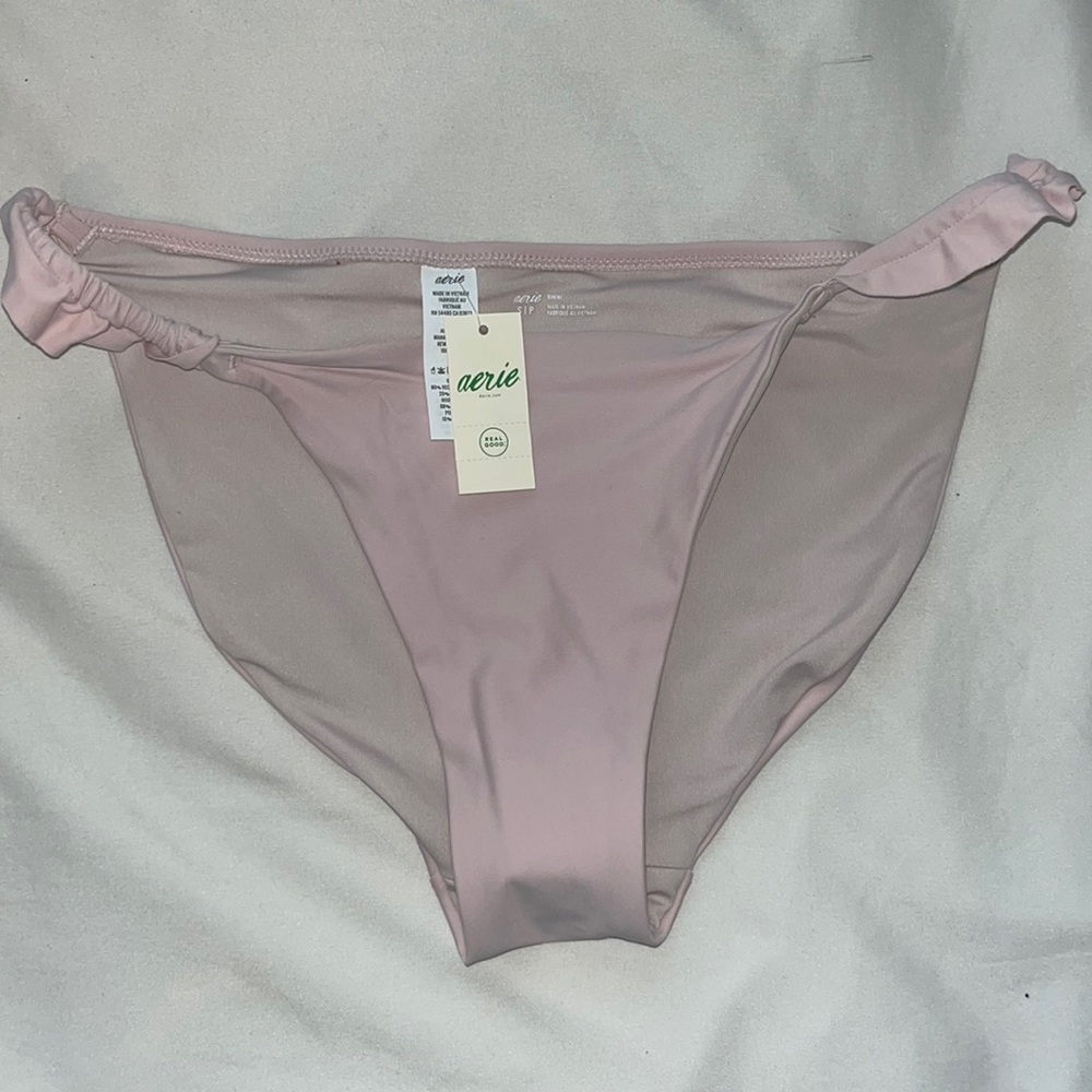 Aerie light pink bikini bottoms
